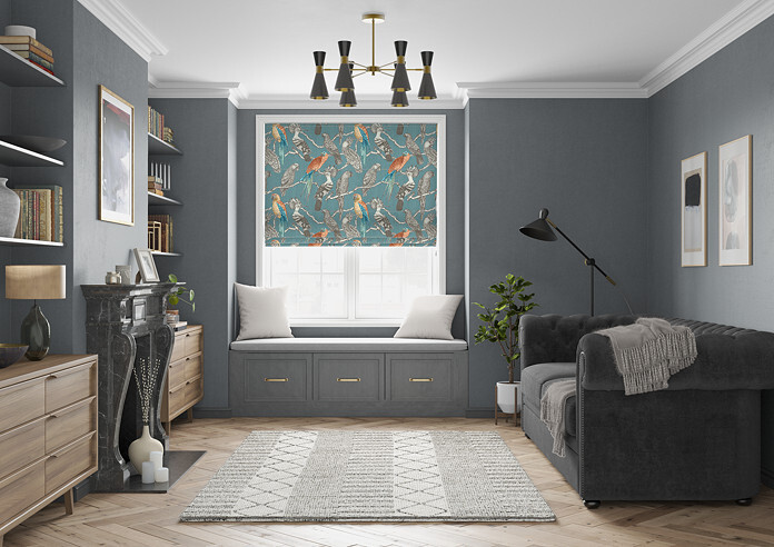Aviary, Lagoon - Roman Blind - Image 5